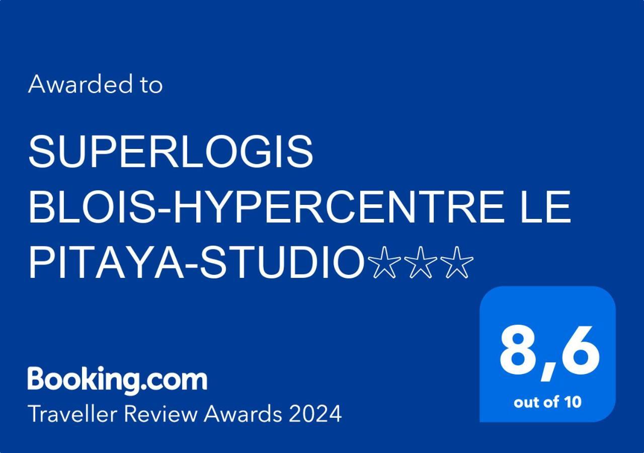 Superlogis Blois-Le Pitaya- Hypercentre Studio- Classe 3Etoiles Ngoại thất bức ảnh